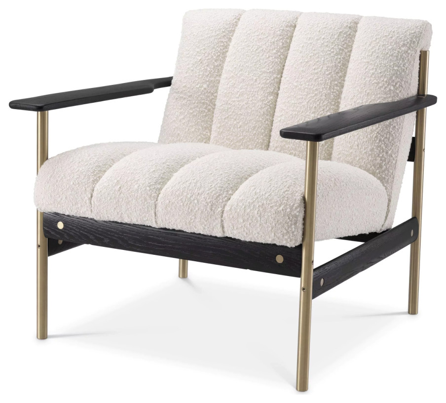 Modern Boucle Armchair  Eichholtz Elan   Contemporary   Armchairs And Accent Chairs   by Oroa   Distinctive Furniture  Houzz