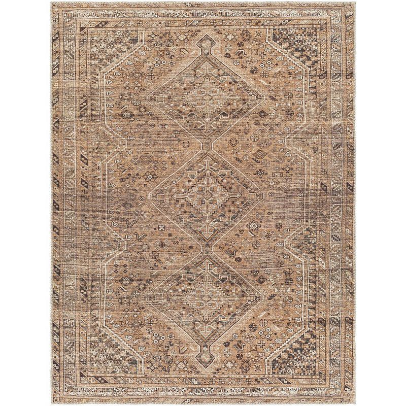 Tonganoxie Traditional Washable Area Rug