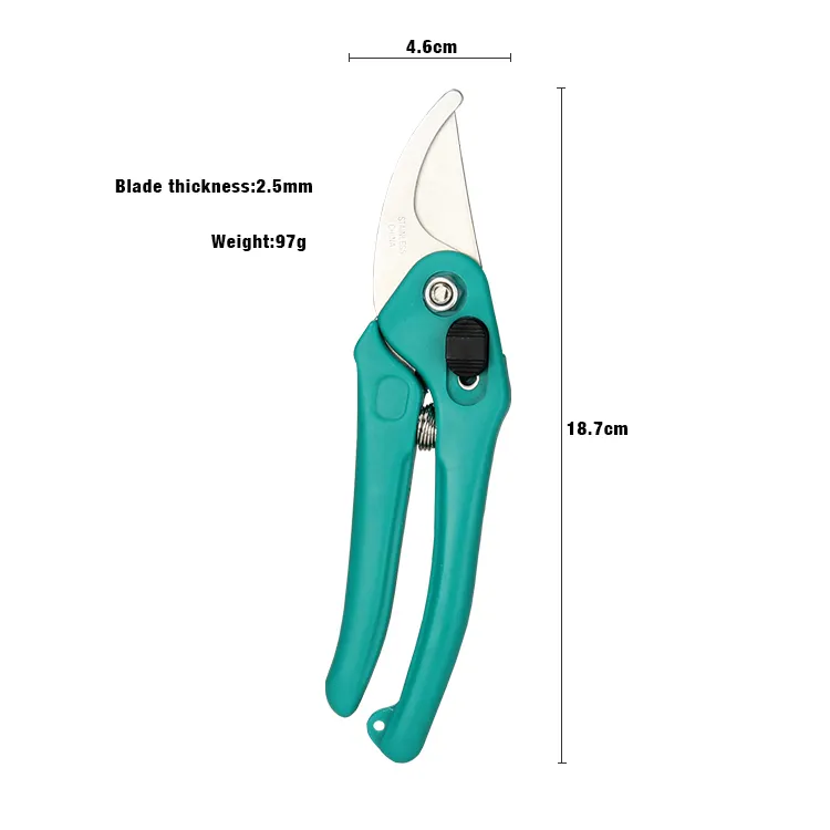 Wholesale Professional Stainless Steel Gardening Hand Tools Bypass Pruning Shears for Garden