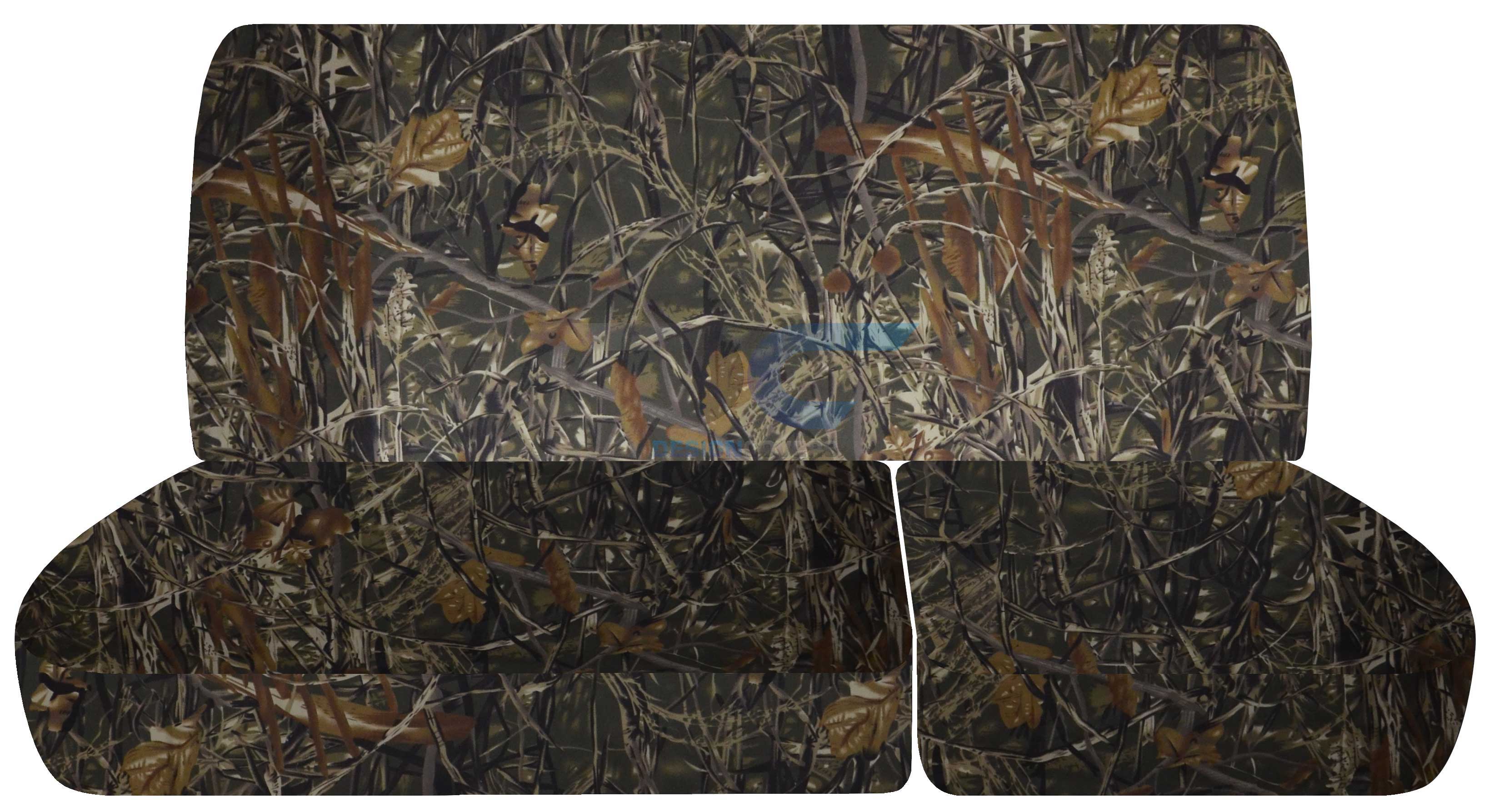 T183-Designcovers Compatible with 1997-1999 Ford F-150 Super Cab Camo Truck Seat Covers (Rear 40/60 Split Bench ，F-Series Extended F150 Back): Camo Wetland