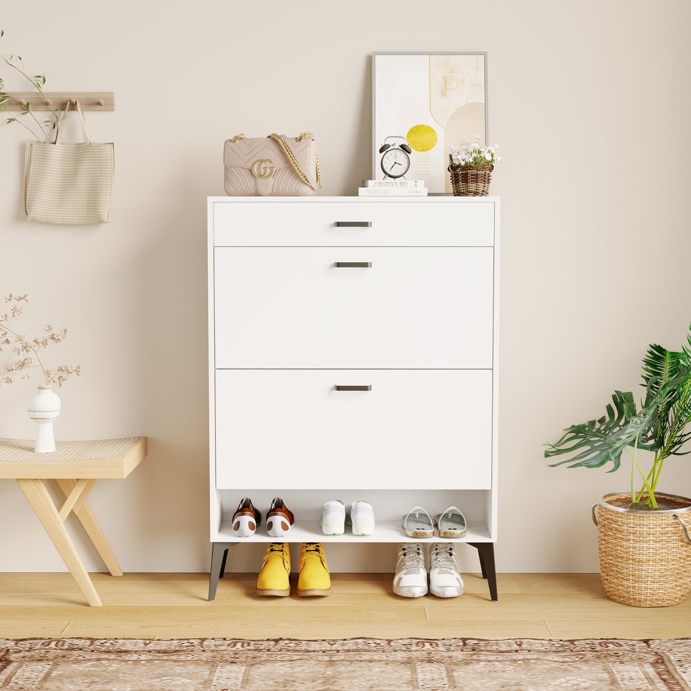 Entrance shoe cabinet