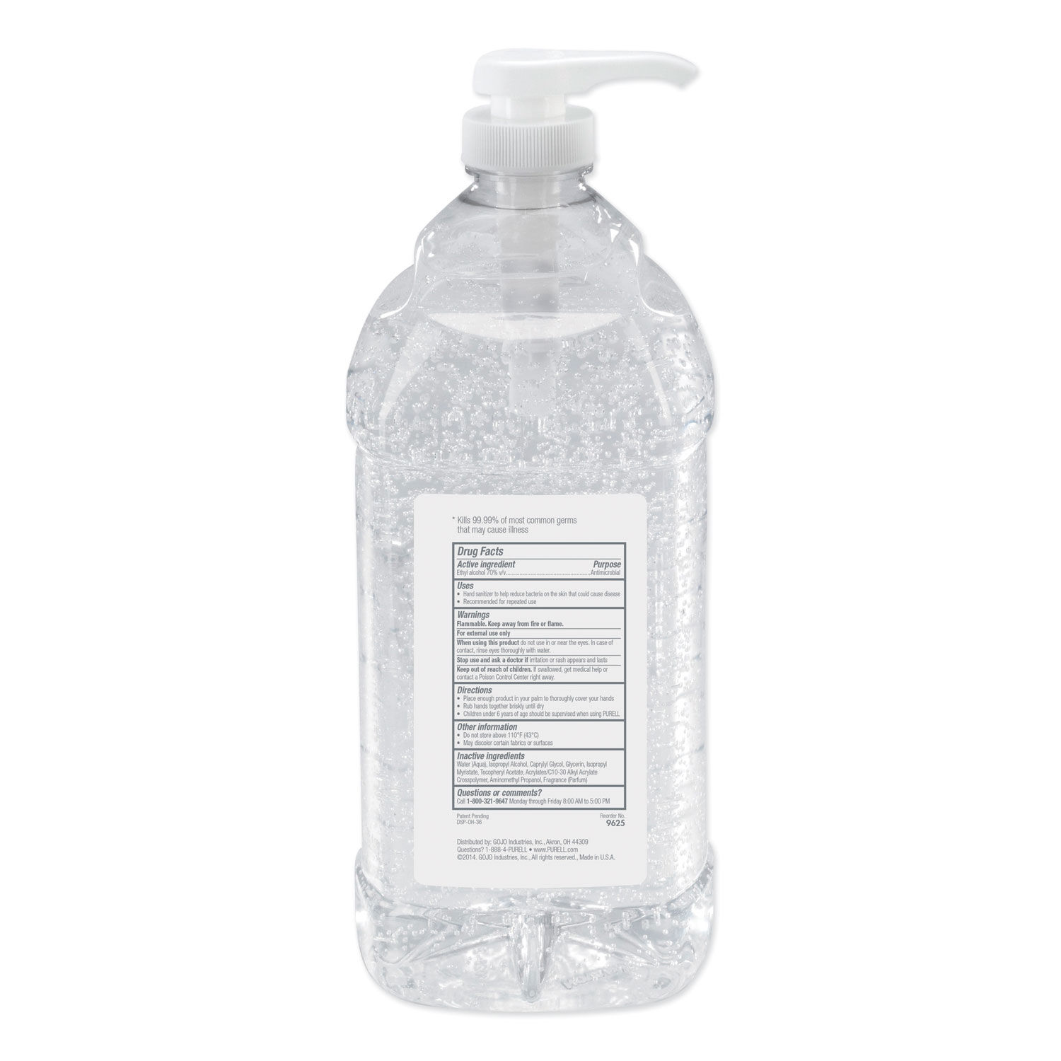 Advanced Refreshing Gel Hand Sanitizer by PURELLandreg; GOJ962504CT