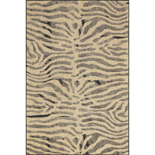 Nuloom Katrine Zebra Indoor outdoor Patio Area Rug