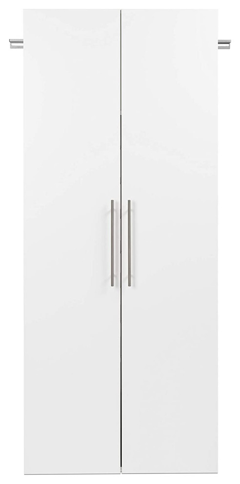 Modern Storage Cabinet  2 Doors With Satin Nickel Handles  ampPlenty Storage Space   Transitional   Accent Chests And Cabinets   by Decor Love  Houzz