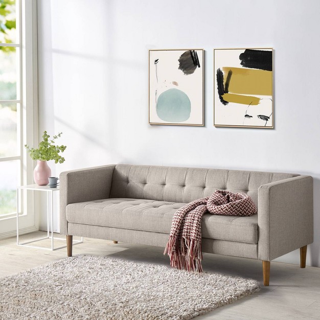 Pascal Sofa Oatmeal Zinus