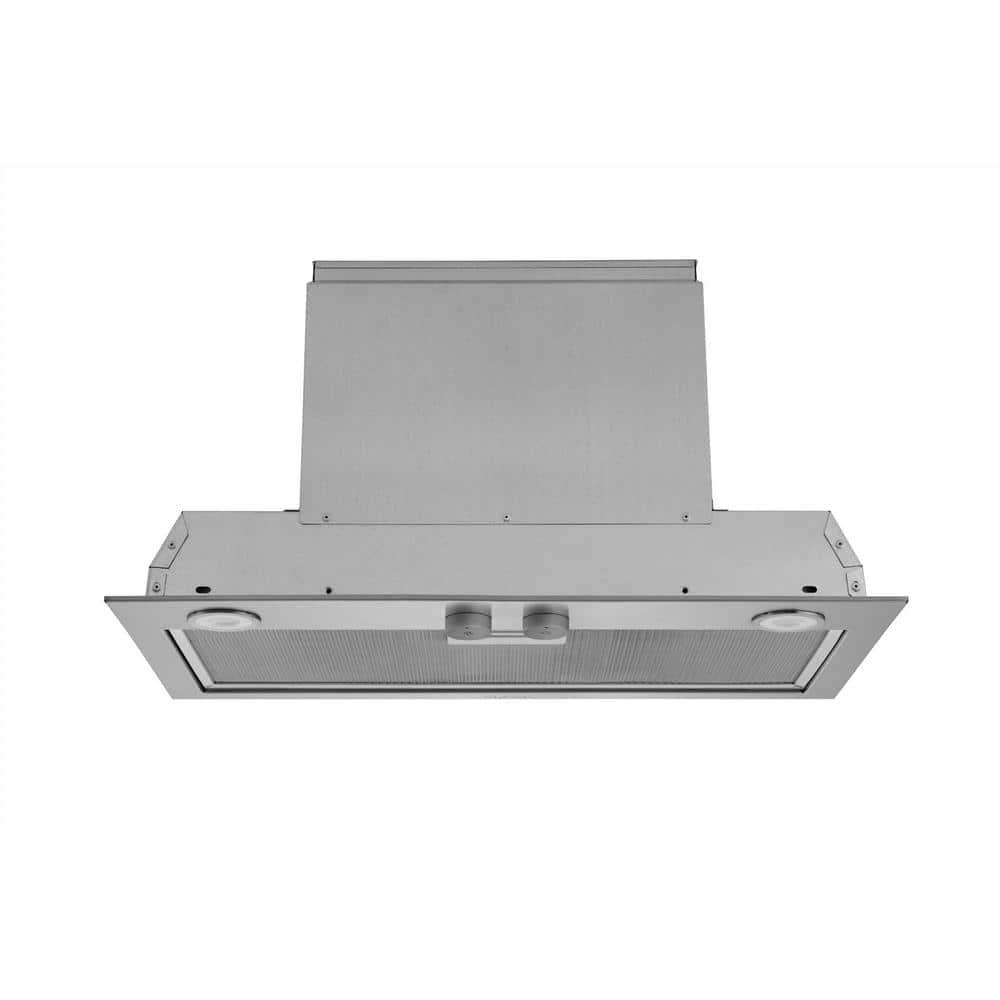 BroanNuTone PM Series 21 in 450 Max Blower CFM Powerpack Insert for Custom Range Hood with LED Light in Stainless Steel