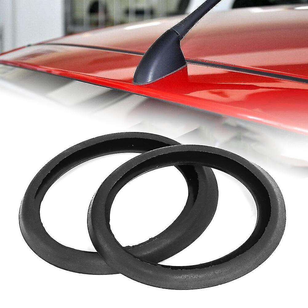 2pcs Rubber Car Roof Antenna Base Sealing Gasket Auto Accessory Fit for Honda