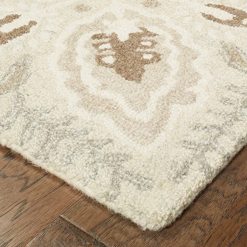 StyleHaven Cadence Floral Medallions Wool Rug