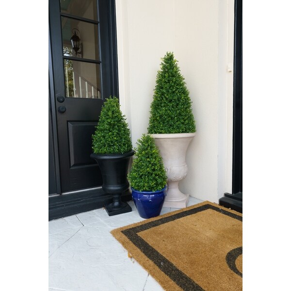 Faux Boxwood Topiary