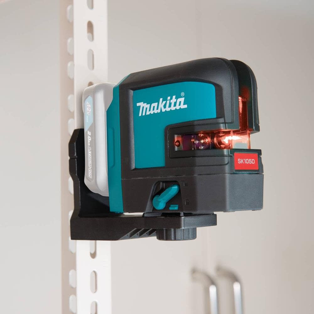 Makita 12V Max CXT Self-Leveling Cross-Line Red Beam Laser Bare Tool SK105DZ from Makita