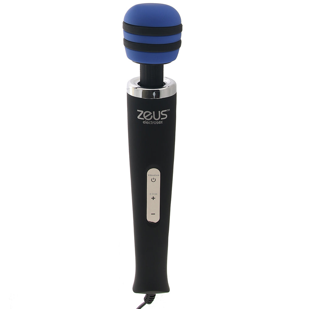 Zeus Blue Arc Plug In E-Stim Vibrating Wand