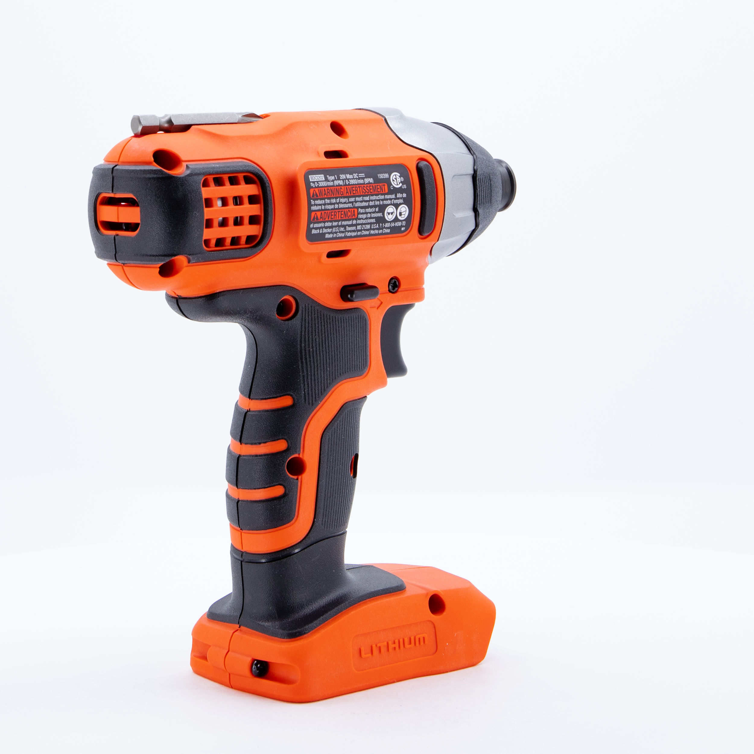 20V MAX* POWERCONNECT™ 1/4 in. Cordless Impact Driver, Tool Only