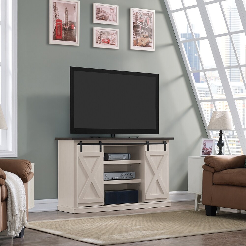 Cottonwood Two Tone TV Stand for TVs up to 60 inches