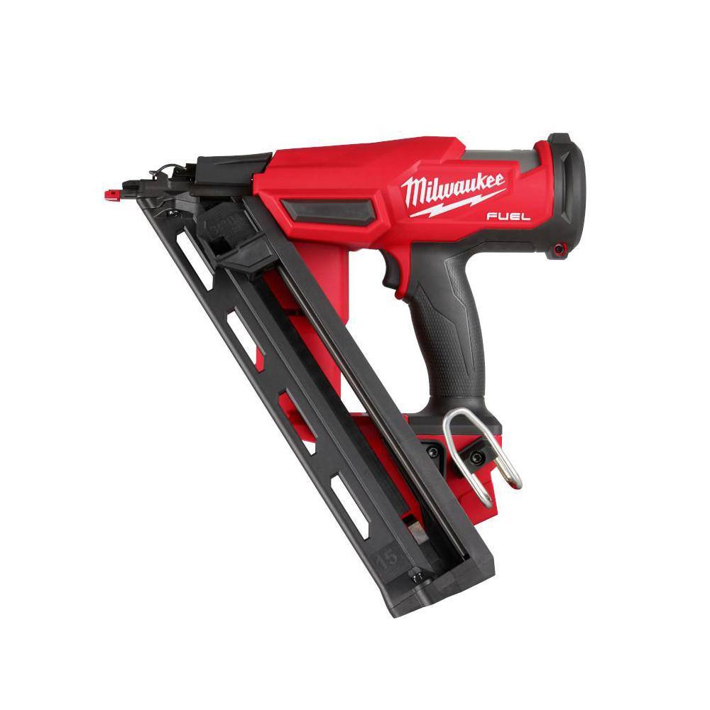 MW M18 FUEL 18-Volt Lithium-Ion Brushless Cordless Gen II 15-Gauge Angled Finish Nailer (Tool-Only) 2839-20