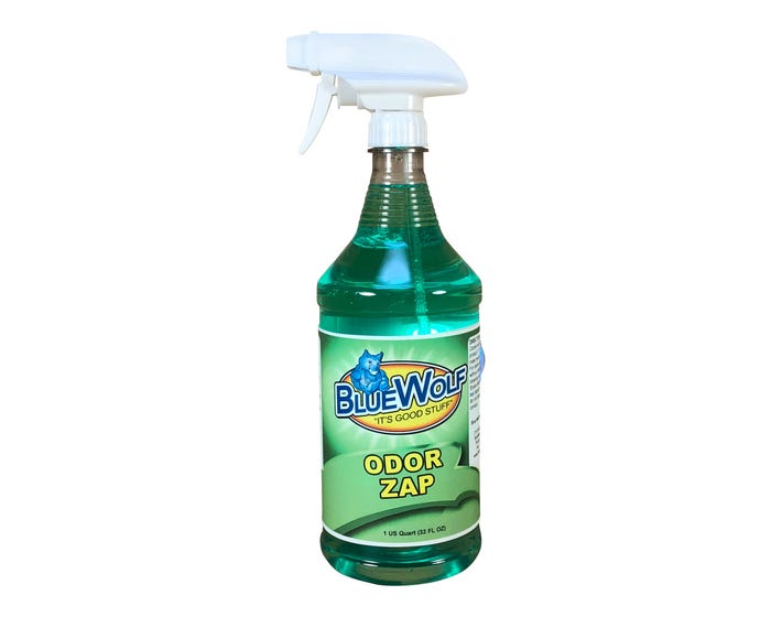 Blue Wolf Odor Zap 32oz Spray Bottle BW-ZPQ