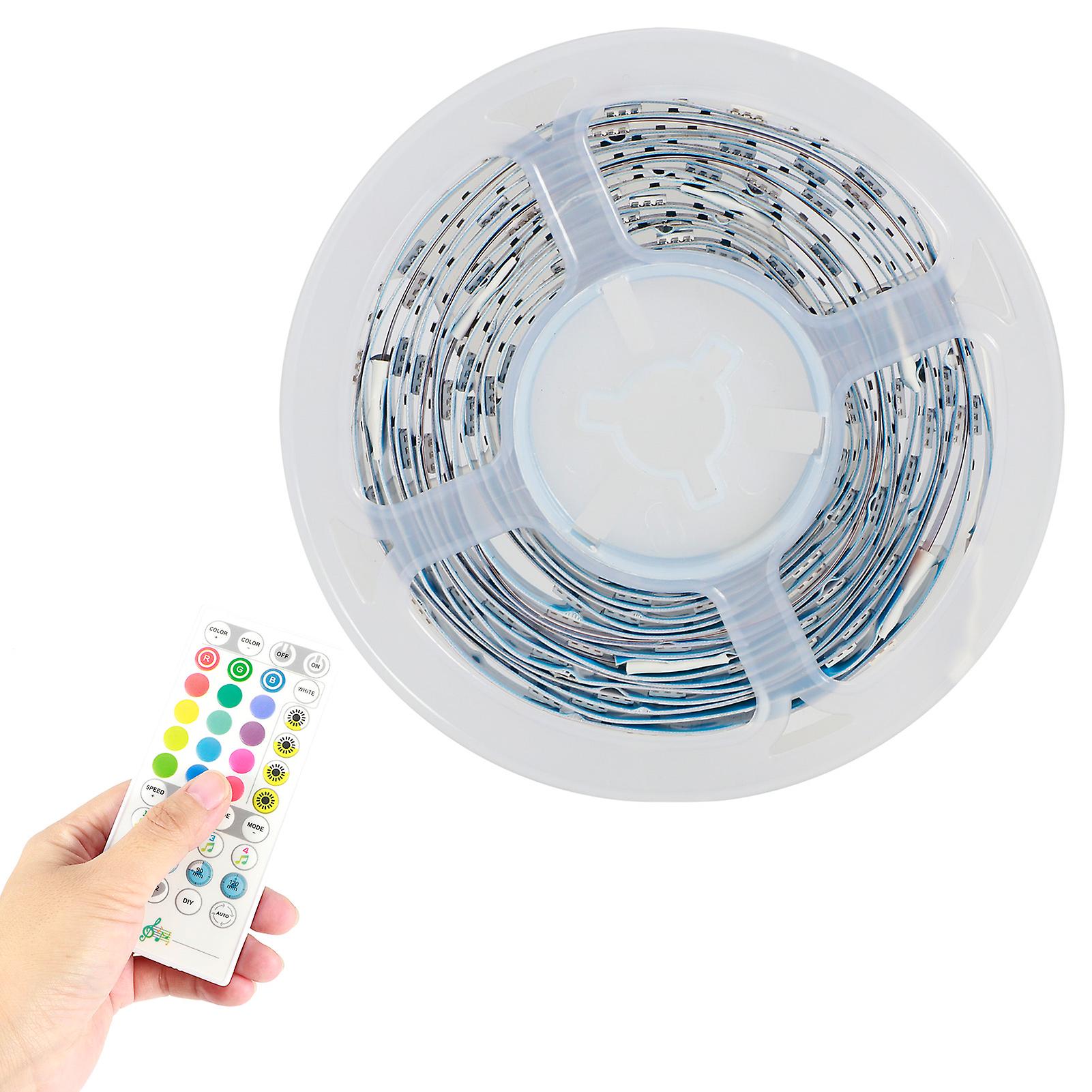 3Meter USB 54LED Strip Lights Smart WiFi Sound Control Light Strip for Home TV Kitchen DIY Decoration