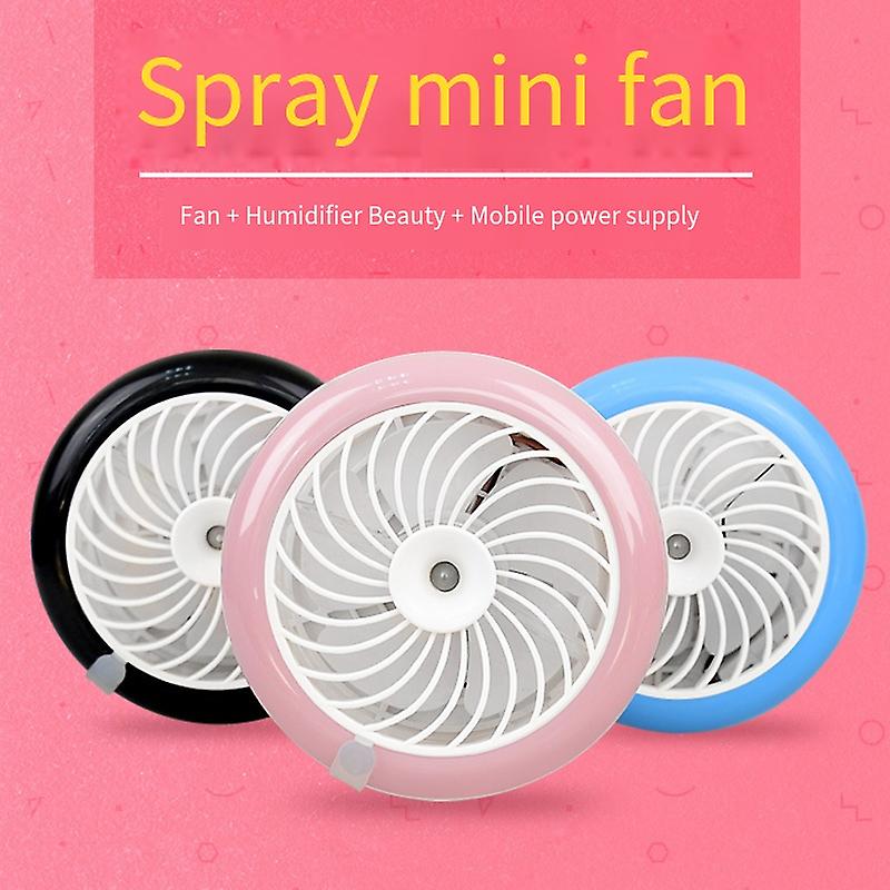 Small Portable Mini Humidification Spray Refrigeration Usb Rechargeable Fan