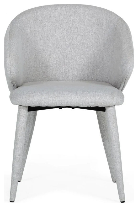 Jane Modern Light Gray Dining Chair  Set of 2   Contemporary   Dining Chairs   by V.S.D Furniture  Houzz