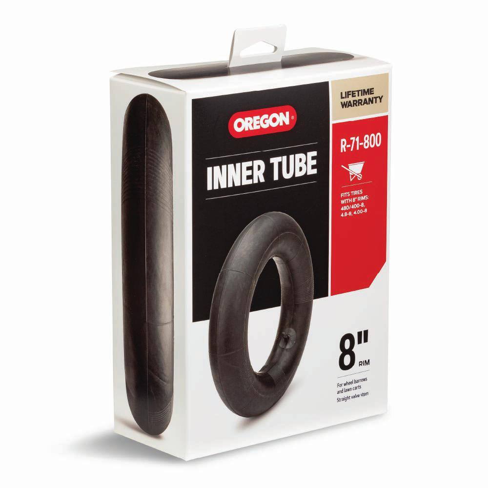 Oregon 8 in. Rim Inner Tube for Wheelbarrows and Lawn Carts Fits tires with 8 in. rims (R-71-800) R-71-800