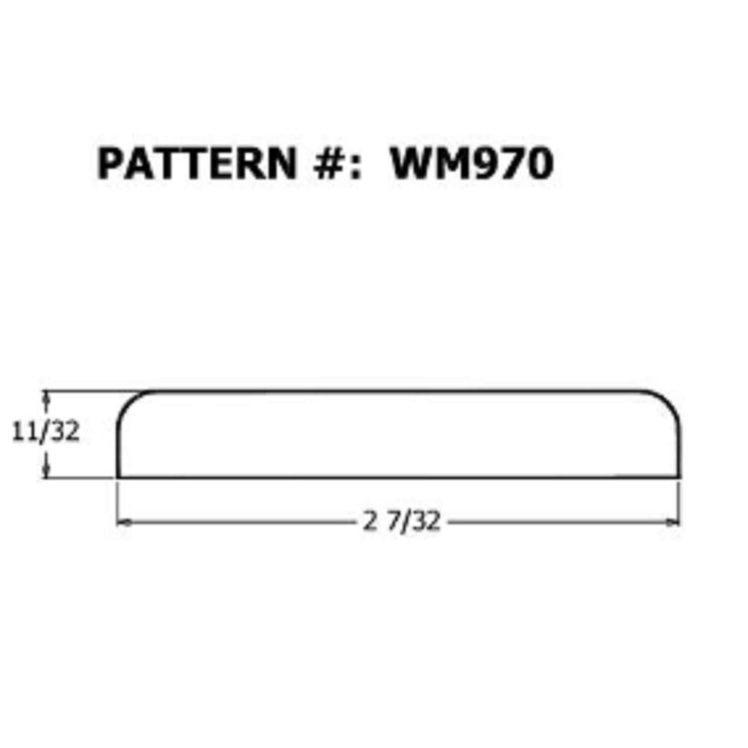 Alexandria Moulding 3/8 in. H X 2-1/4 in. W X 8 ft. L Unfinished Natural Pine Molding