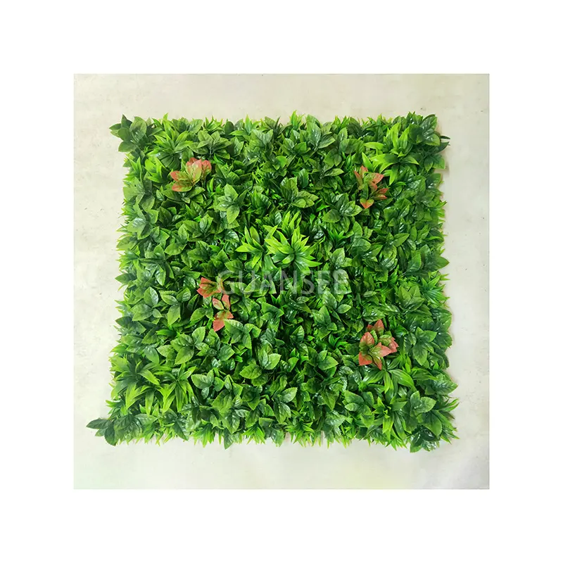 Home garden supplies decor UV protection plastic grass wall panel artificial plant flower artificial plant wall