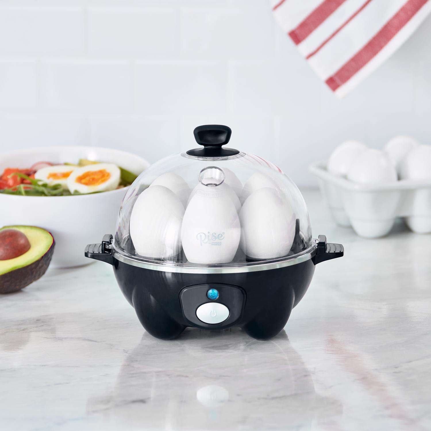 Rise by Dash Black Egg Cooker