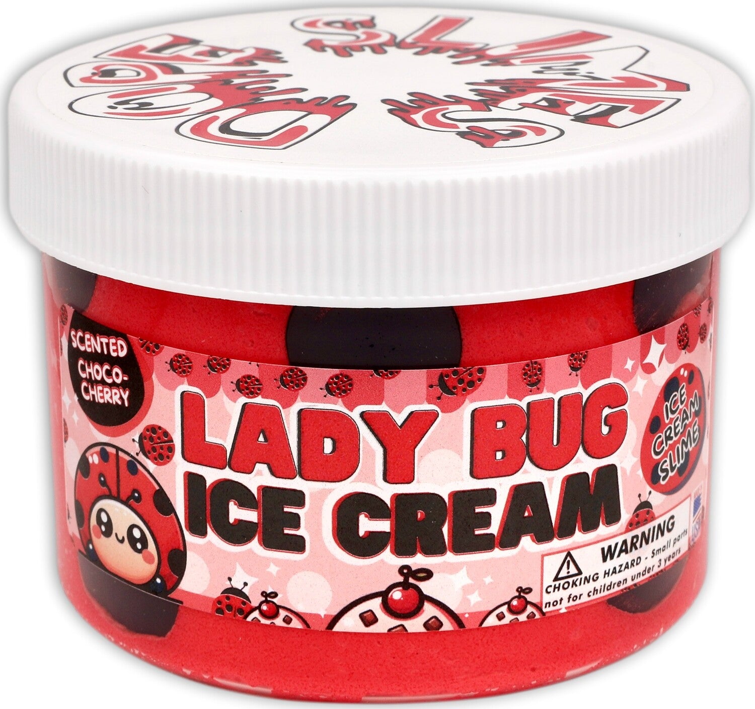 Dope Slime Lady Bug Ice-Cream