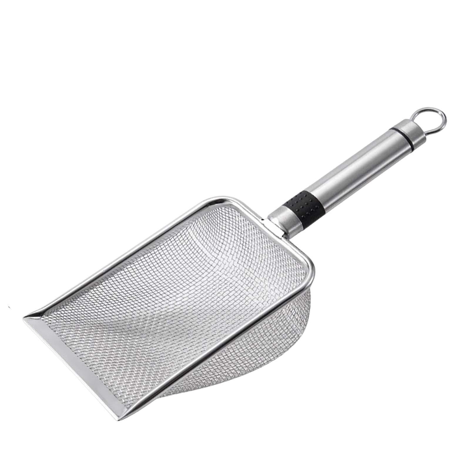 Cat Litter Pet Sifter Shovel Portable with Metal Handle Litter er 4.3mmx4.3mm