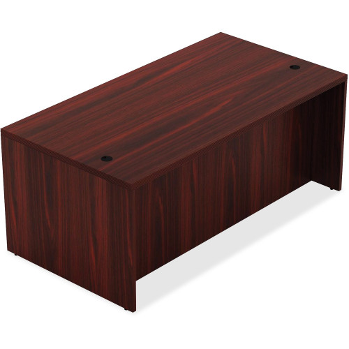 Lorell Chateau Series Mahogany Laminate Desking Table Desk (34304)