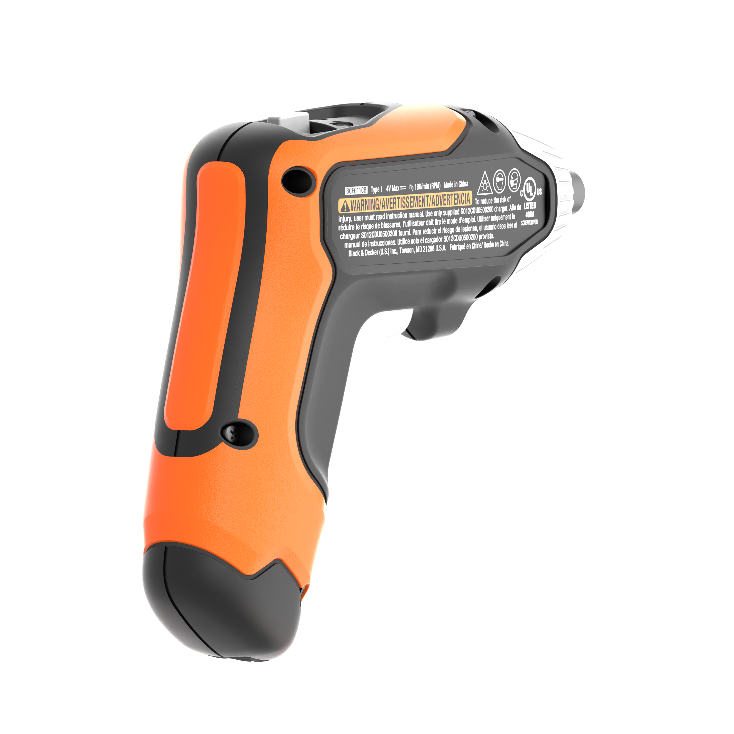 4V MAX* Cordless Screwdriver with 1-inch Screwdriver Bits