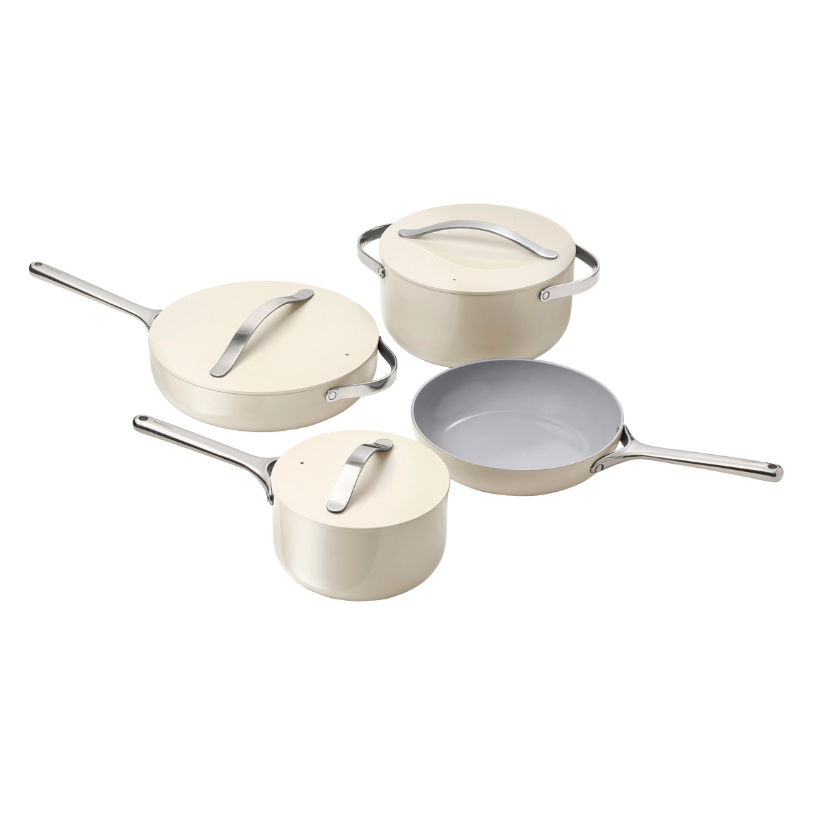 Caraway Home NonToxic NonStick Ceramic 12Piece Cookware Set