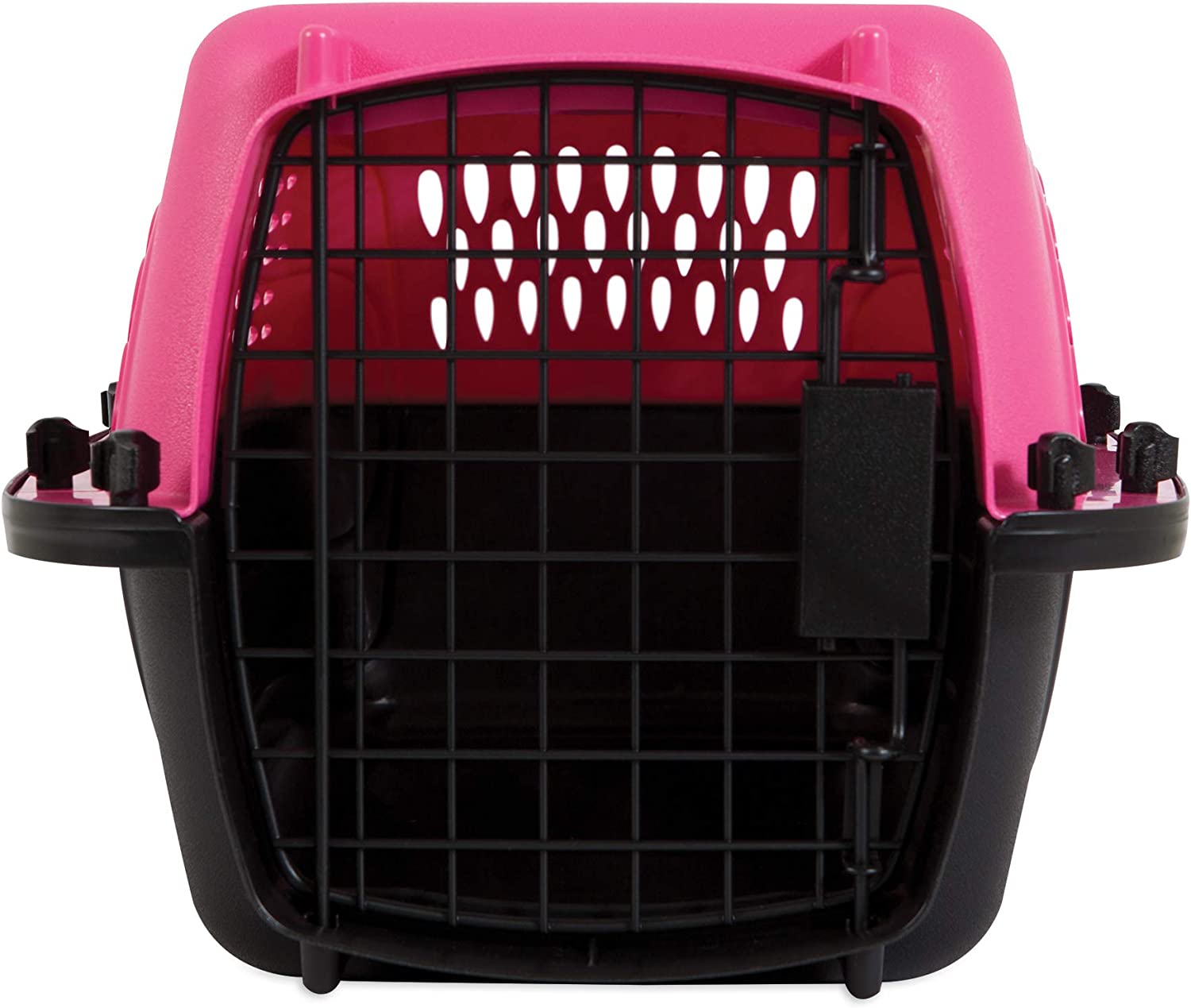 Petmate Two Door Pet Kennel for Pets up to 15 Pounds， Small Rose