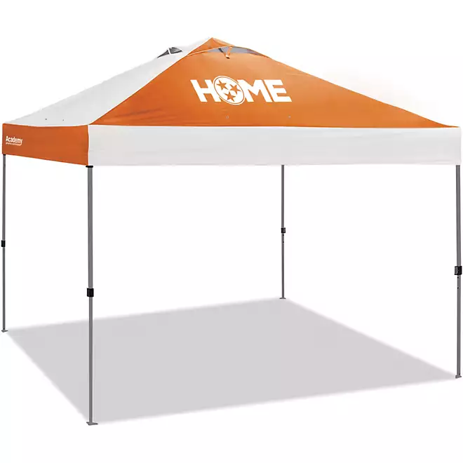 Academy Sports + Outdoors 10 ft x 10 ft One Push Straight Leg Tennessee State Canopy