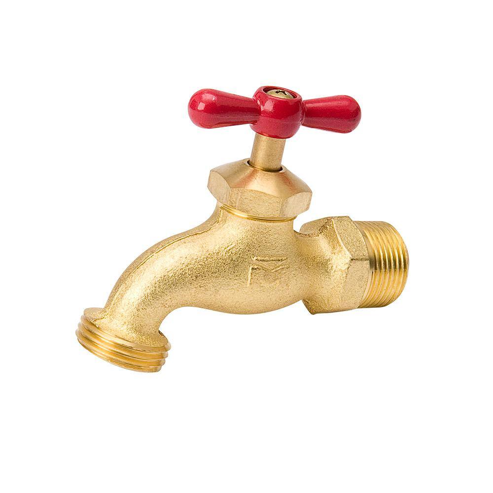 ProLine 34 in. x 34 in. Heavy Duty Brass Pressure IPS x MHT 103-014HN