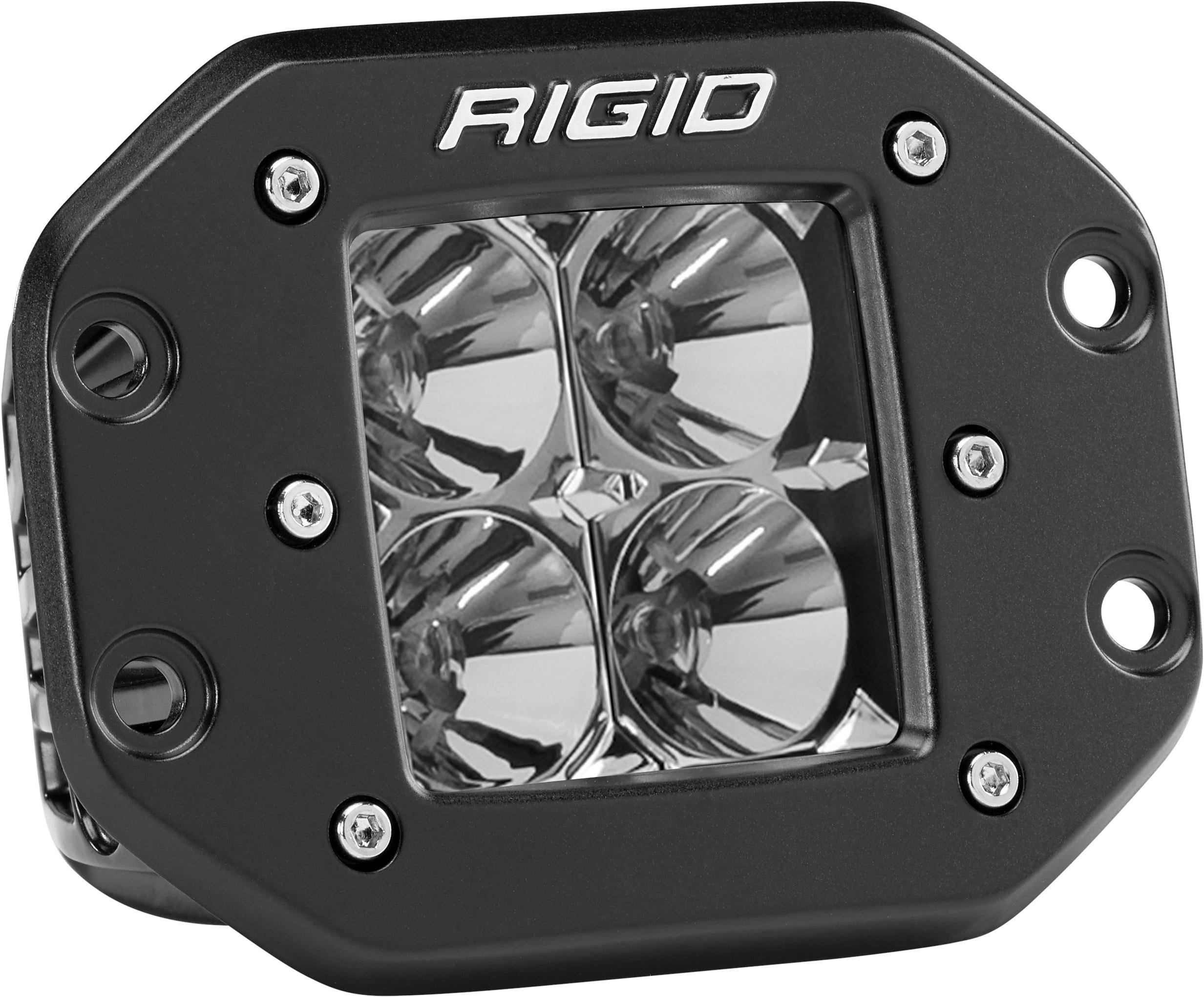 Rigid Industries Dually - Flush Mount - Flood Kight - Single - 211113