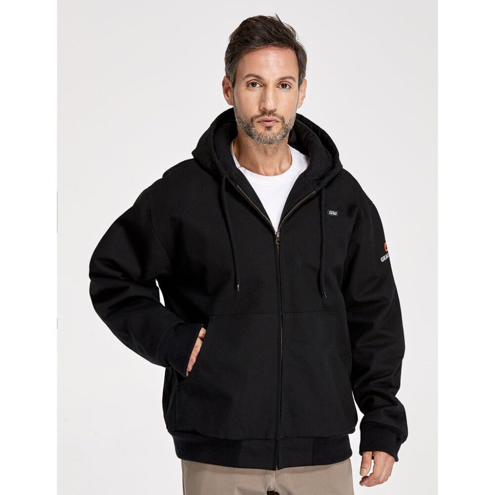 GEARWRENCH Mens Black Heated Canvas Jacket Kit 3X GMJC-03A-BK08 from GEARWRENCH