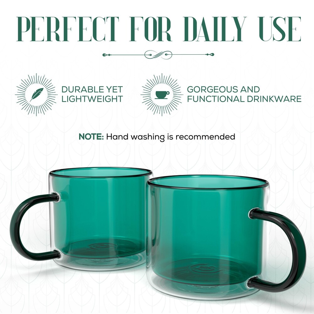 Elle Decor Double Wall Coffee Cups Set of 2