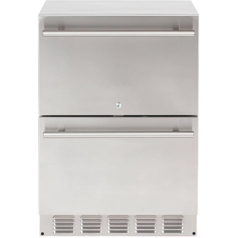 Sapphire 24-inch, 4.6 cu. ft. Drawer Refrigerator with Automatic Defrost SRD24SS