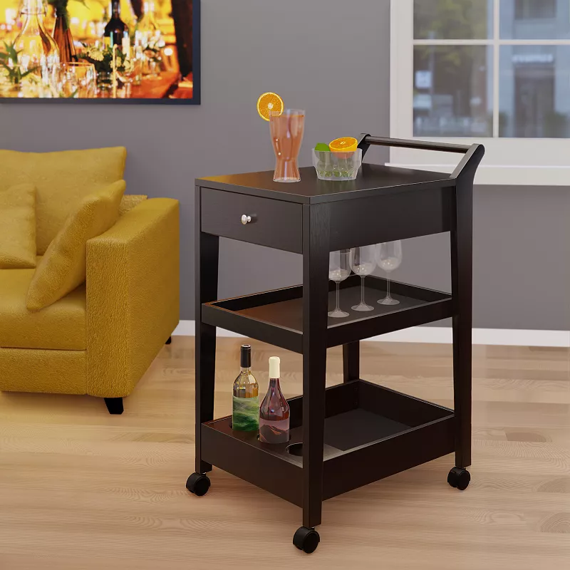 Winsome Jeston Entertainment Bar Cart