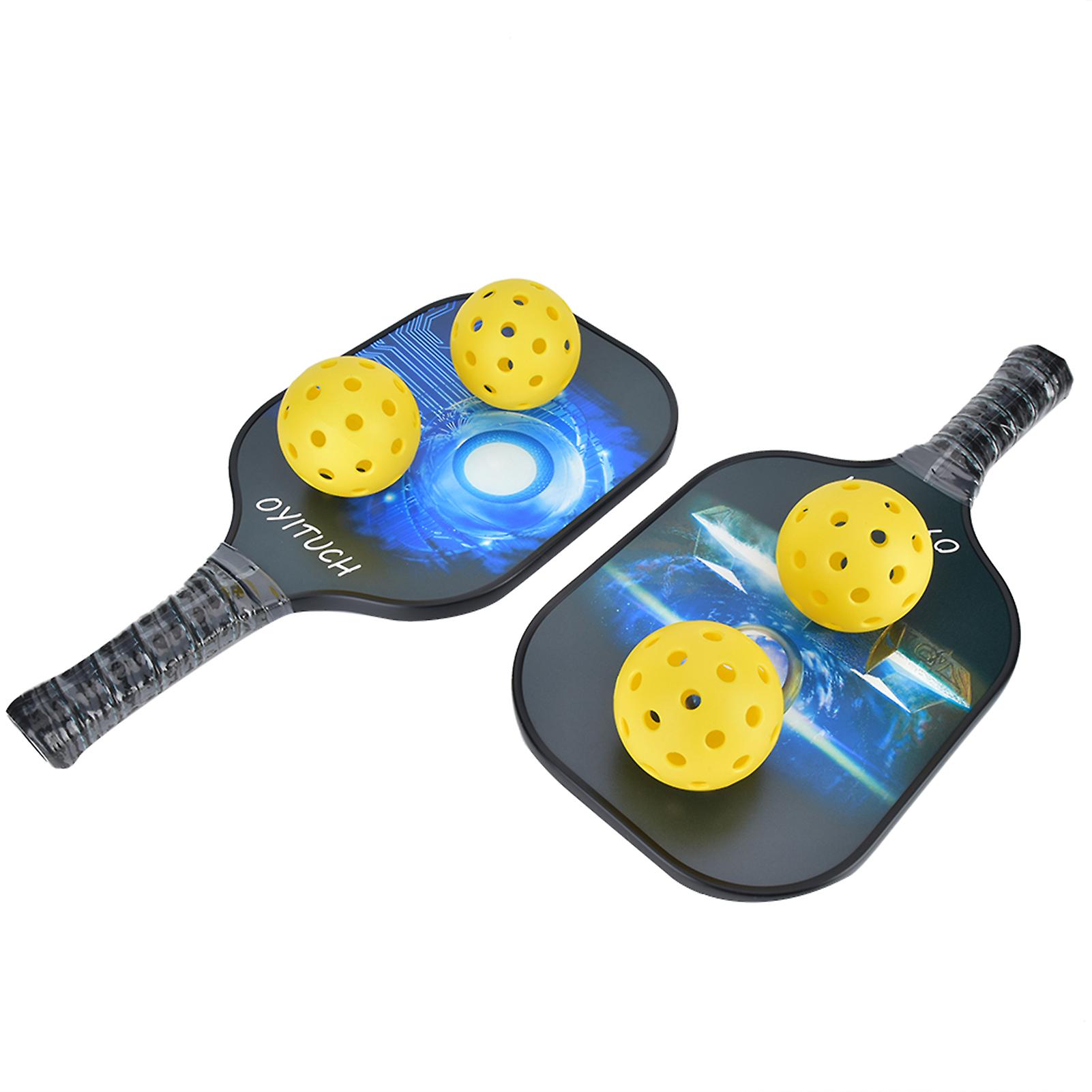 Professional Carbon Fiber Outdoor Sport Portable Pickleball Paddle Racquet Optimal Ball Control