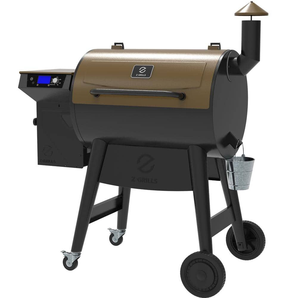 Z GRILLS 694 sq in Pellet Grill and Smoker in Bronze