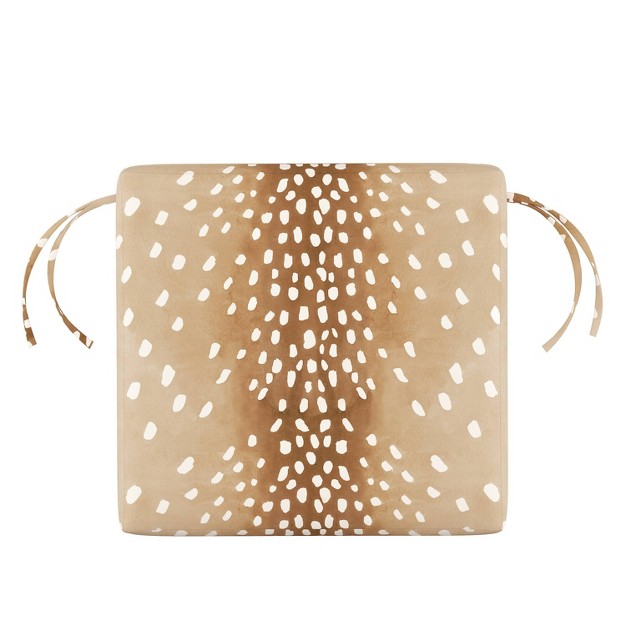 Outdoor Chair Cushion Fawn Natural