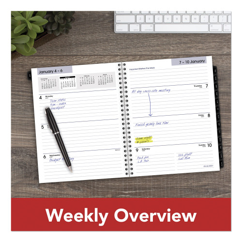 DayMinder Executive Weekly/Monthly Refill， 8.75 x 7， 2022 (G54550)