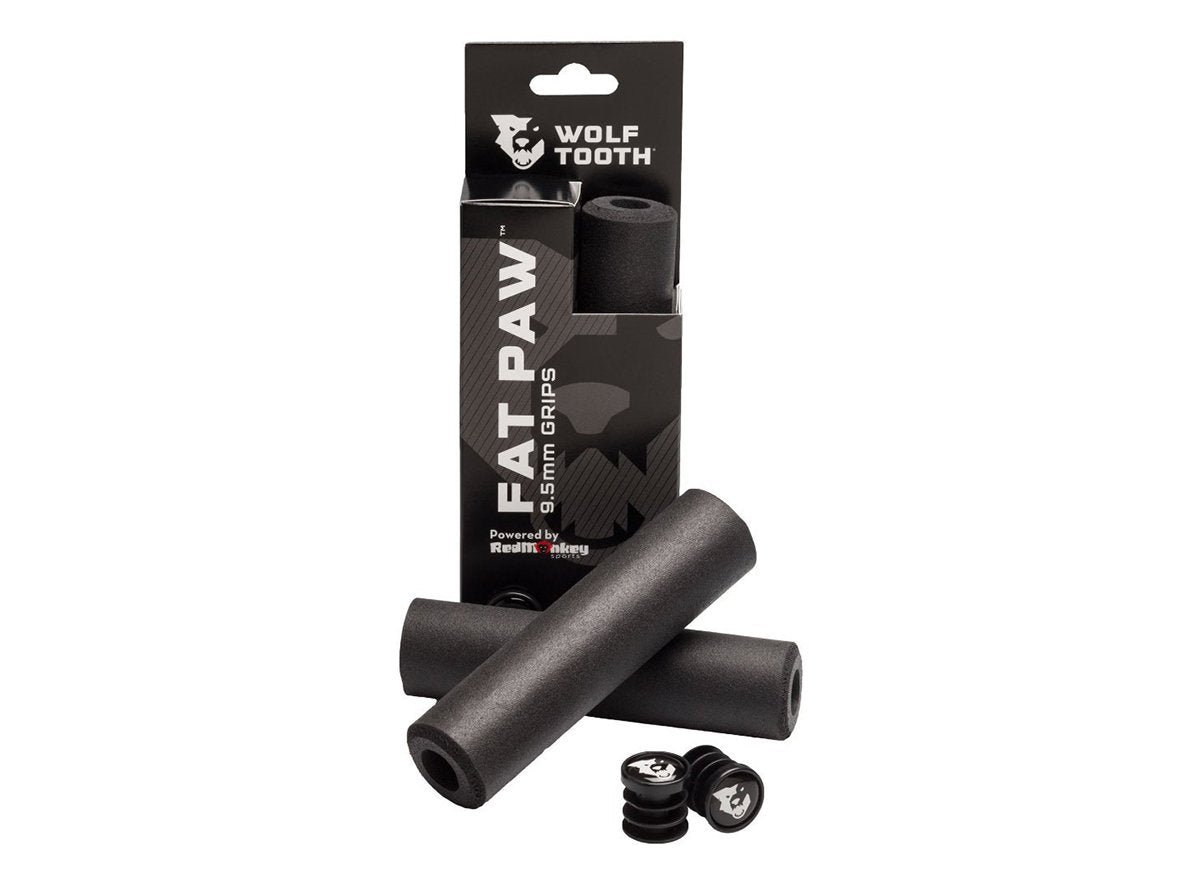 Wolf Tooth Components Fat Paw Grips - Black