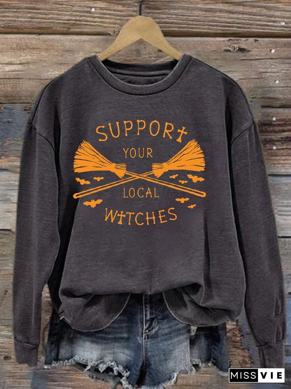 Women's Support Your Local Witches Sweatshirt