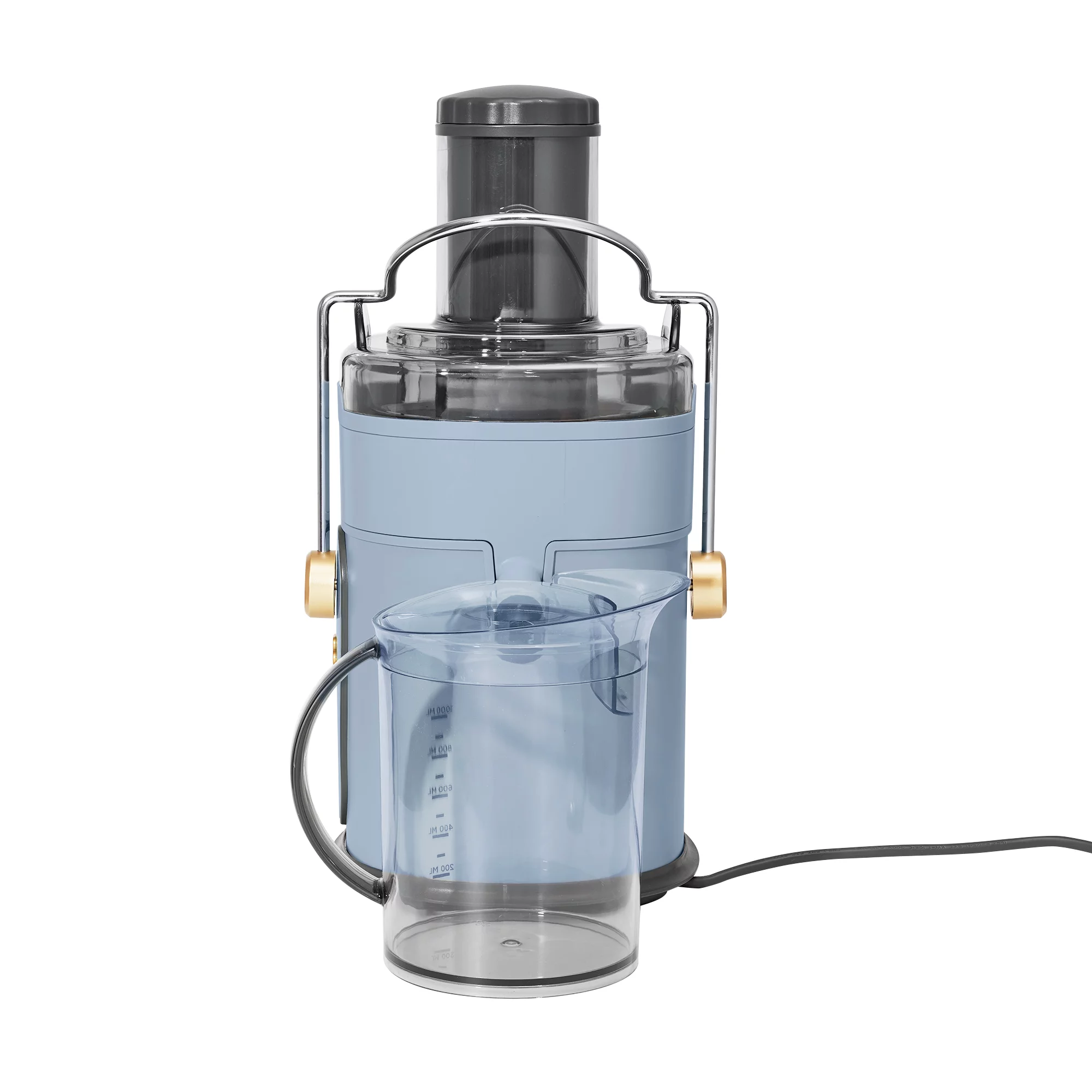 Beautiful 5-Speed Electric Juice Extractor with Touch Activated Display， Cornflower Blue by Drew Barrymore