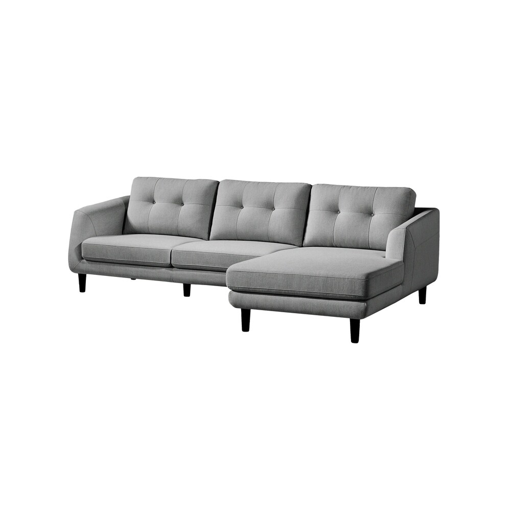 Aurelle Home Ragnar Mid Century Modern Sectional Sofa