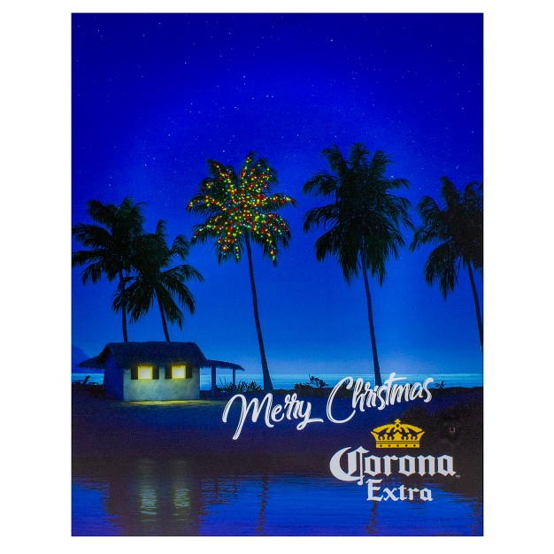 Motion Activated Musical Lighted Corona Christmas Wall Art
