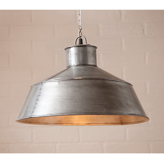 Irvin's Tinware K18 63BU Springhouse Pendant in Br...