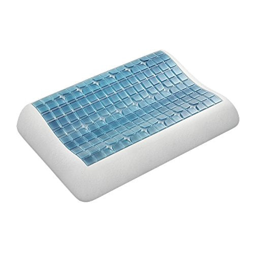 Technogel Anatomic Cooling Gel King Size Pillow - Patented Ergonomic Design for Deeper Sleep